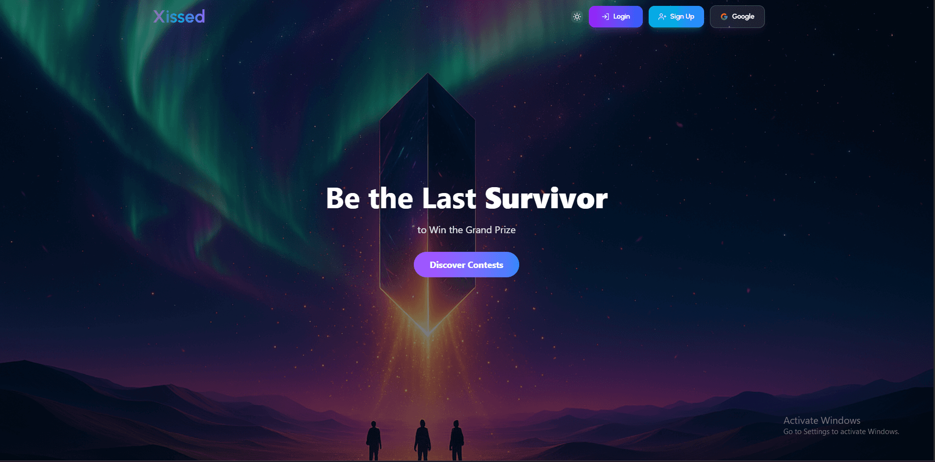Xissed lifestyle and social-engagement platform homepage.
